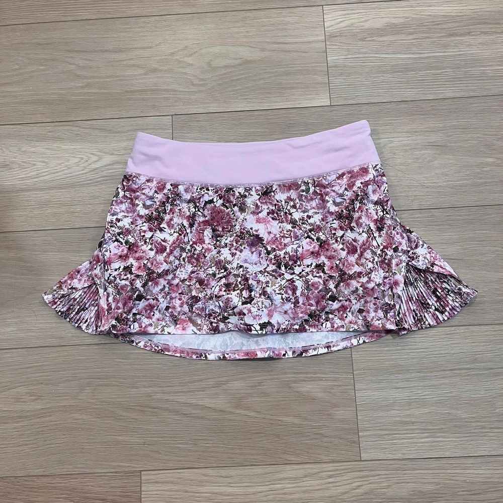 Lululemon Low Rise Tennis Skort Pink Women 6 Y2K Activewear Sporty‎ Coquette